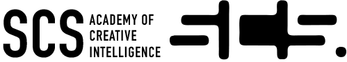 SCS logo Black and white